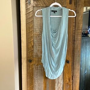 PARAPHRASE cowel neck sleeveless top